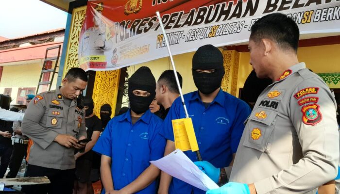 Serang Warnet, Komplotan Geng Motor Marelan Diringkus