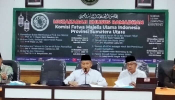 Komisi Fatwa MUISU Gelar Muzakarah Lailatul Qadar Dengan I’tikaf Dan Zakat