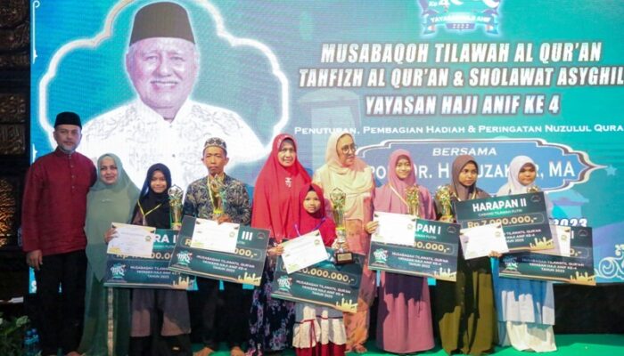MTQ Yayasan Haji Anif  Ke-4 Lahirkan Talenta Baru Generasi Qurani