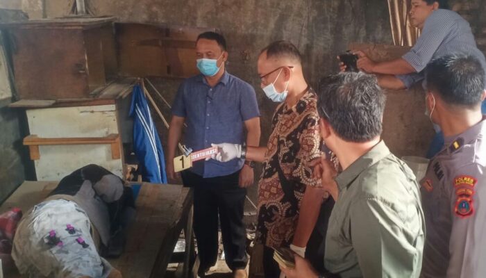 Pria Lansia Meninggal Dunia Saat Jaga Gudang