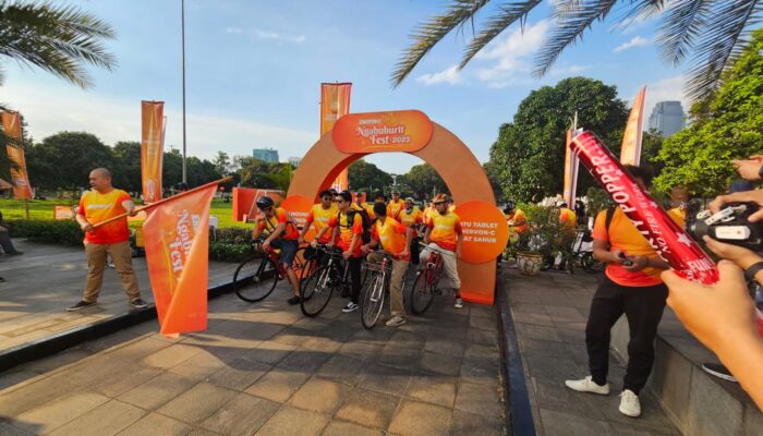 Enervon Bersama Komunitas Sepeda Berbagi Kebahagiaan dan Keberkahan Enervon Ngabuburit
