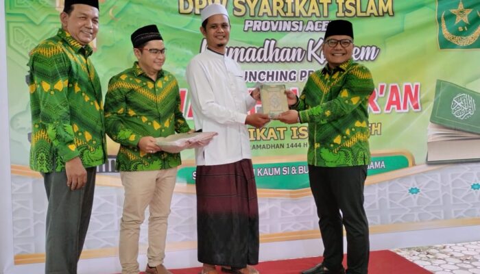 Syarikat Islam Aceh Lauching Program Wakaf Alquran 