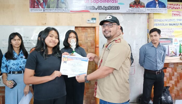FPPPK Sapo Literasi Tanah Karo Gelar Lomba Menulis Tingkat SMA