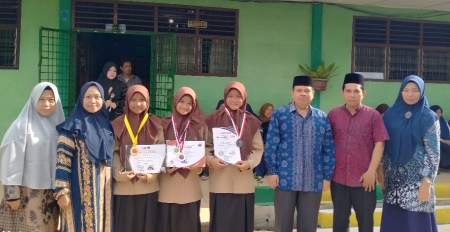 Siswa MTsN 3 Medan Raih Medali Ajang SSC Dan Kompetisi Pelajar Indonesia
