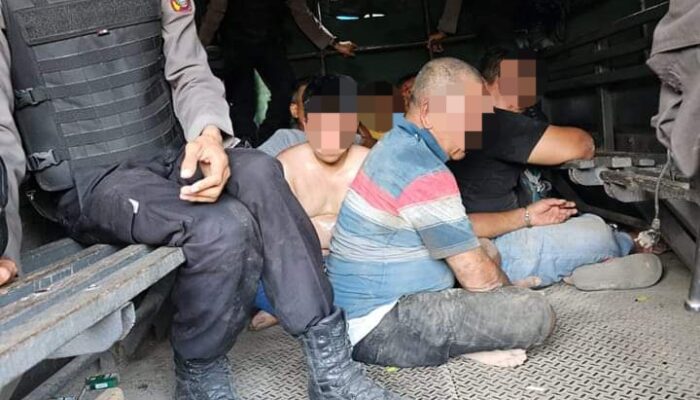 Polrestabes Medan Gerebek Sarang Judi Dan Narkoba Tanjung Pamah