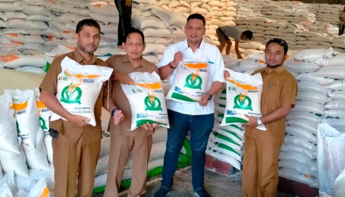 Bulog Langsa Salurkan Beras Cadangan Untuk Pemkab Aceh Timur