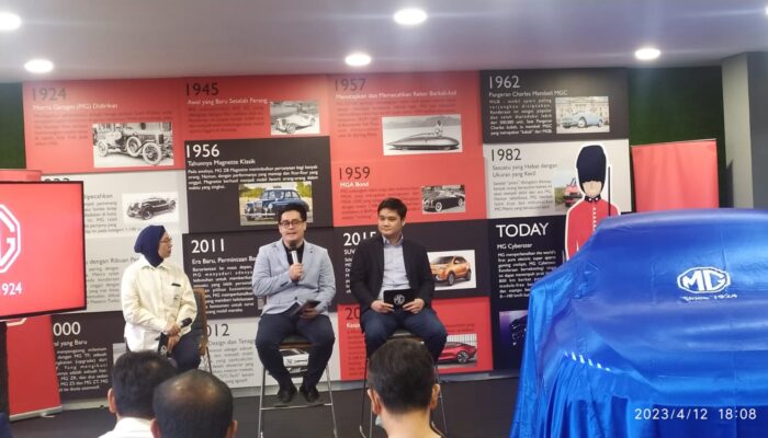 MG4 EV, Mobil Listrik Terbaru ‘Mengaspal’ di Kota Medan
