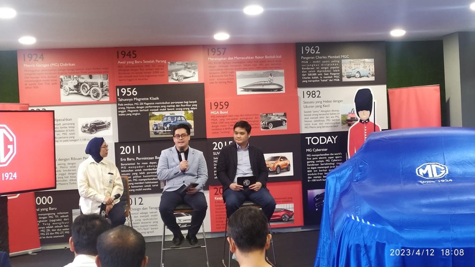 MG4 EV, Mobil Listrik Terbaru 'Mengaspal' di Kota Medan