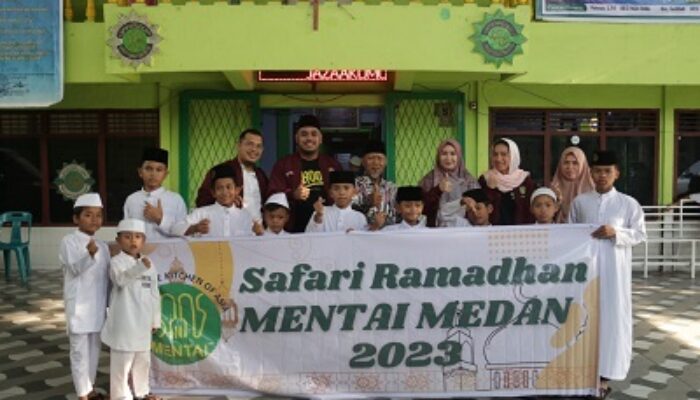 Mentai Medan Gelar Safari Ramadhan Berbagi Berkah