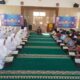 Siswa SMP Ar-Rahman Percut membaca Alquran dalam kegiatan Ramadhan Center yang dilaksanakan di sekolah itu. Waspada/ist
