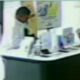 TANGKAPAN video memperlihatkan seorang pria diketahui bernama AST sedang terekam mengambil jam. Waspada/ist