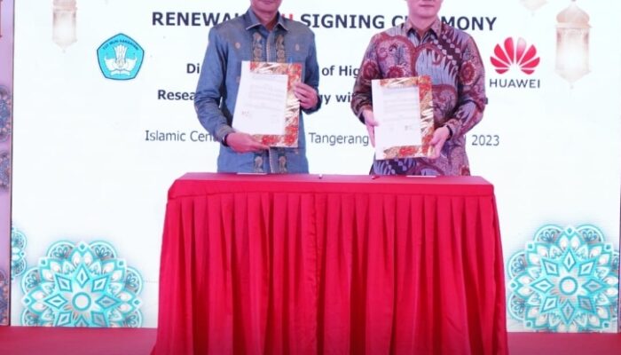 Ditjen Diktiristek dan Huawei Bersinergi Cetak Generasi Cakap Digital
