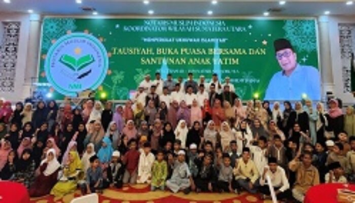 NMI Korwil Sumut Santuni Anak Yatim dan Duafa