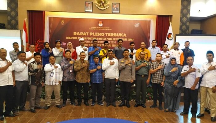 KPU Tapsel Tetapkan DPS Pemilu 2024, Pemilih Baru 36.598 Orang