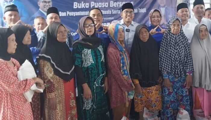 DPC Partai Demokrat DS Buka Puasa Bersama Dan Santuni Kaum Duafa