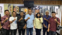 Bupati Madina, Wakil Bupati, pengurus KP HSB, anggota DPRD Madina, Kadis Perizinan Madina, Kadis Koperasi Madina. Waspada/Ist
