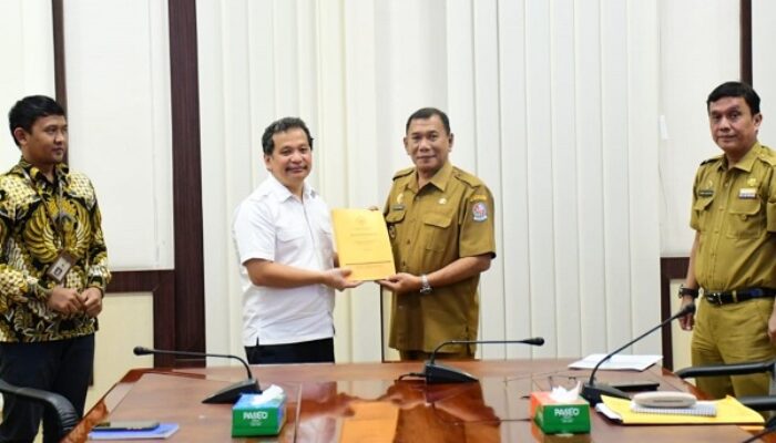 BPK Serahkan LKPD Pemkab Deliserdang TA 2022