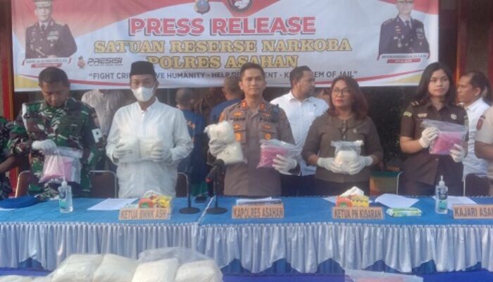 20 Kg SS Dan 40 Ribu Butir Ekstasi Gagal Edar, 4 Orang Dibekuk, 2 Diancam Mati 