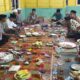 Kepala Dusun Mata Air, Desa Lakhubang, Kecamatan Simeulue Tengah bukber dengan Tim Safari SMAN 3 Simeulue Tengah. Rabu (12/4) malam. Waspada/Ist