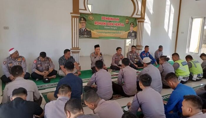 Kapolres Simeulue Gelar Binrohtal