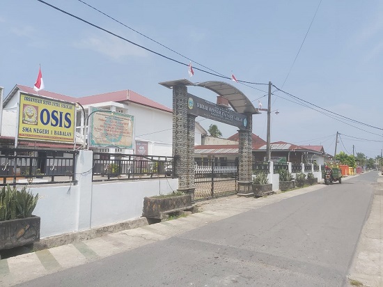SMAN 1 Babalan. Waspada/Boy Aprizal
