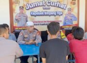 Polsek Simpang Tiga Gelar ‘Jumat Curhat’ Di Gampong Pulo Tu