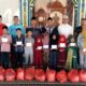 Batalyon Arhanud 11/WBY menggelar doa bersama sekaligus memberikan santunan kepada anak yatim. (Waspada/Ria Hamdani)