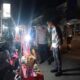 Terlihat dalam gambar suasana razia penjual mencon dan kembang api menjelang lebaran di Sabang. (Waspada/ist.)