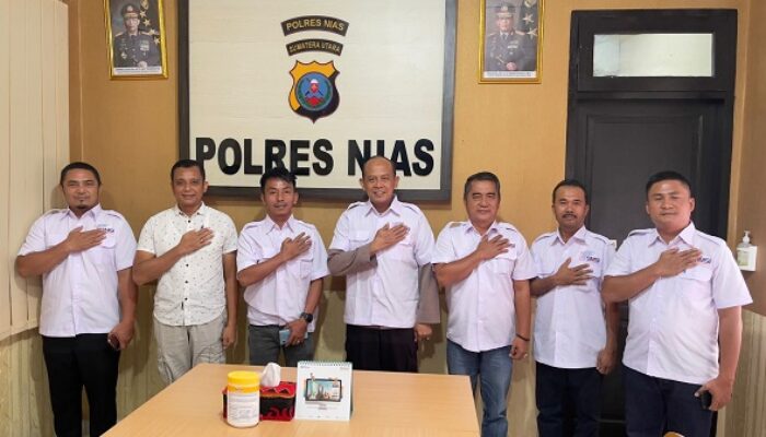 Kapolres Dukung Pembentukan SMSI Kepulauan Nias