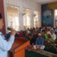 Kasi Bimnadik Lapas Kelas IIA Lhokseumawe, Yusri, S.H., M.H, mewakili Kalapas Efendi, SH sedang membuka MTQ di Lapas, Selasa (4/4). (Waspada/Zainal Abidin)