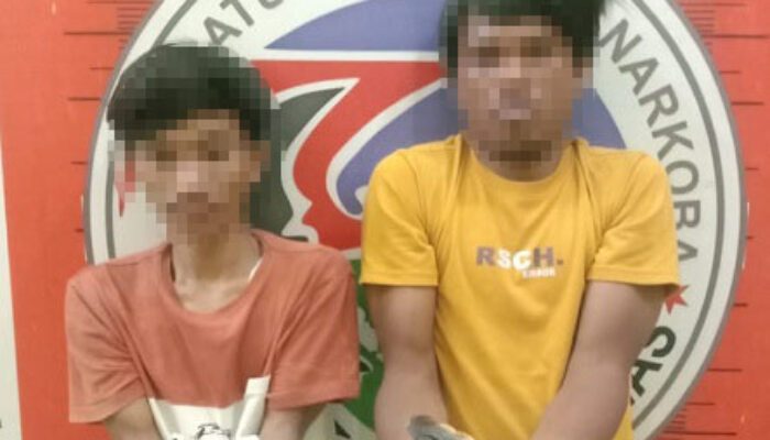 Dua Warga Paran Julu Diduga Pengedar Narkoba Diamankan Polisi