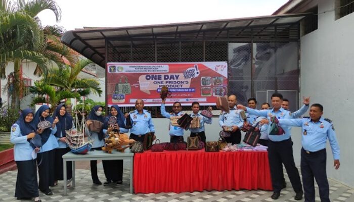 Lapas Lhokseumawe Gelar One Day One Prison’s Product