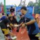 SAFARI dan berbagi takjil untuk buka puasa bersama di Majelis Taklim Al-Hidayah di Dusun III, Desa Sei Bamban, Kecamatan Sei Bamban, Kabupaten Serdang Bedagai, Sumatra Utara, Jumat (14/4). Waspada/Ist
