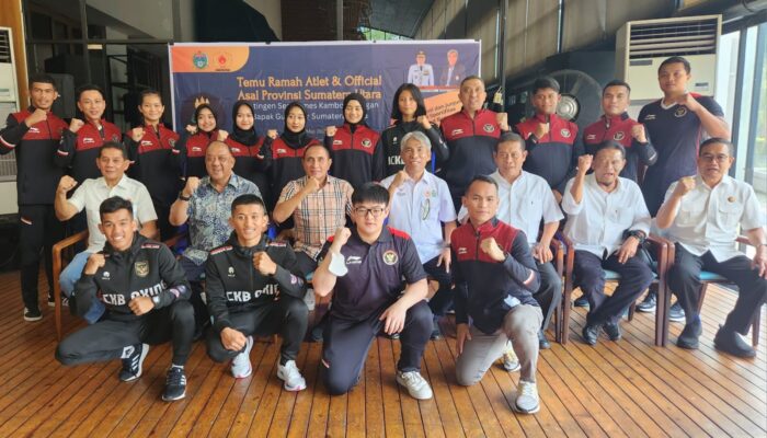 Gubsu Minta Atlet Sumut Kibarkan Merah Putih