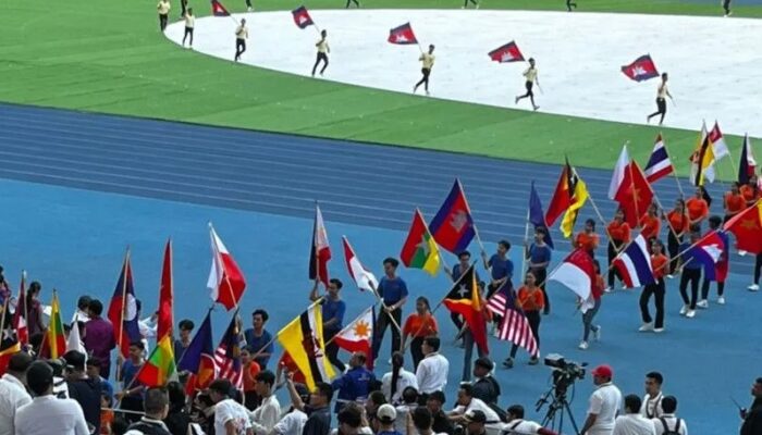 Bendera Indonesia Terbalik Di Pembukaan SEA Games