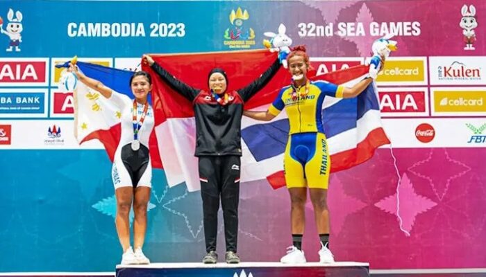 Debut Manis Pebalap Sepeda Sumut Dara Latifah