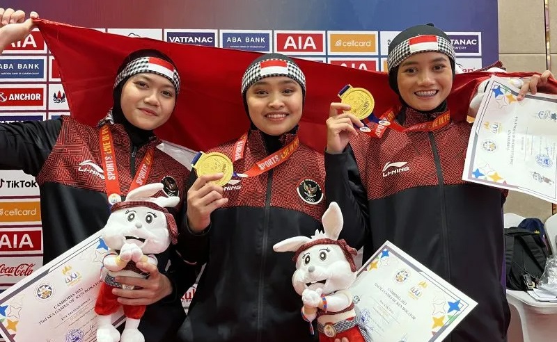 Trio Sumut Sumbang Emas Kun Bokator