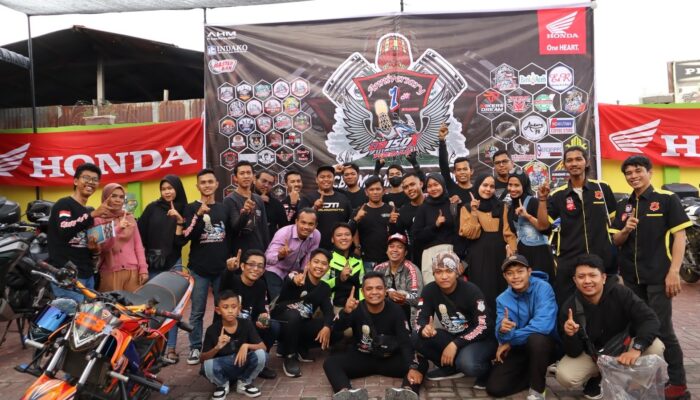 Bikers CB150X Adventure ID Medan Aksi Peduli
