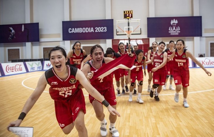 Basket Putri Cetak Sejarah Sabet Emas