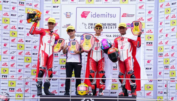 Pebalap Astra Honda Kuasai Podium ARRC Malaysia