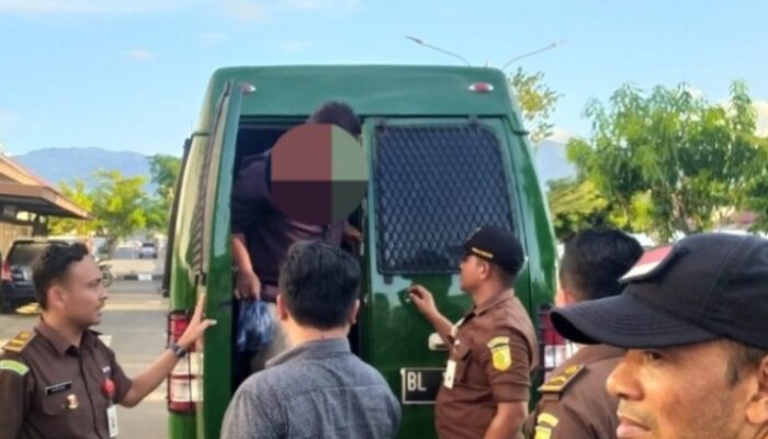 Mantan Ketua Dan Lima Anggota DPRK Simeulue Kembali Ditahan Di Rutan