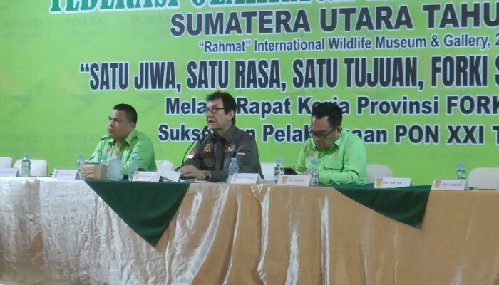 Forki Sumut Fokus Persiapan PON 2024