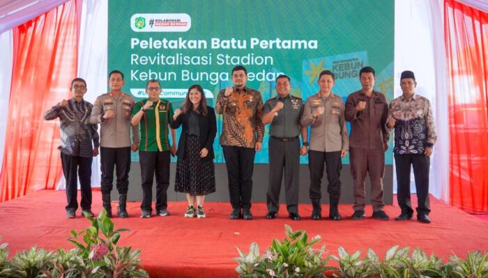 KONI Medan Dukung Revitalisasi Stadion Kebun Bunga