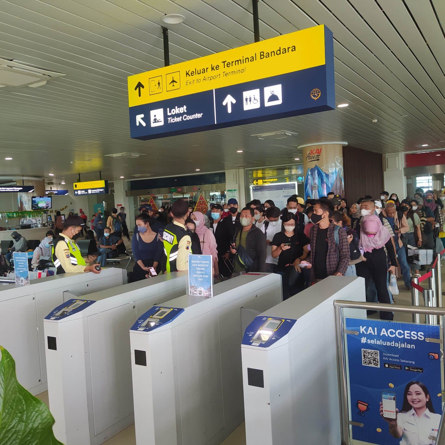 Puncak Arus Balik Lebaran, 180.000 Penumpang KA Bandara Yogyakarta Dan Medan Siap Kembali