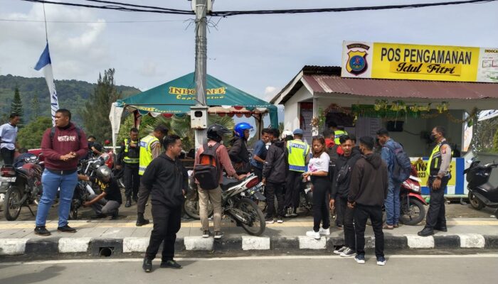 Ratusan Sepeda Motor Knalpot Brong Ditertibkan Di Parapat