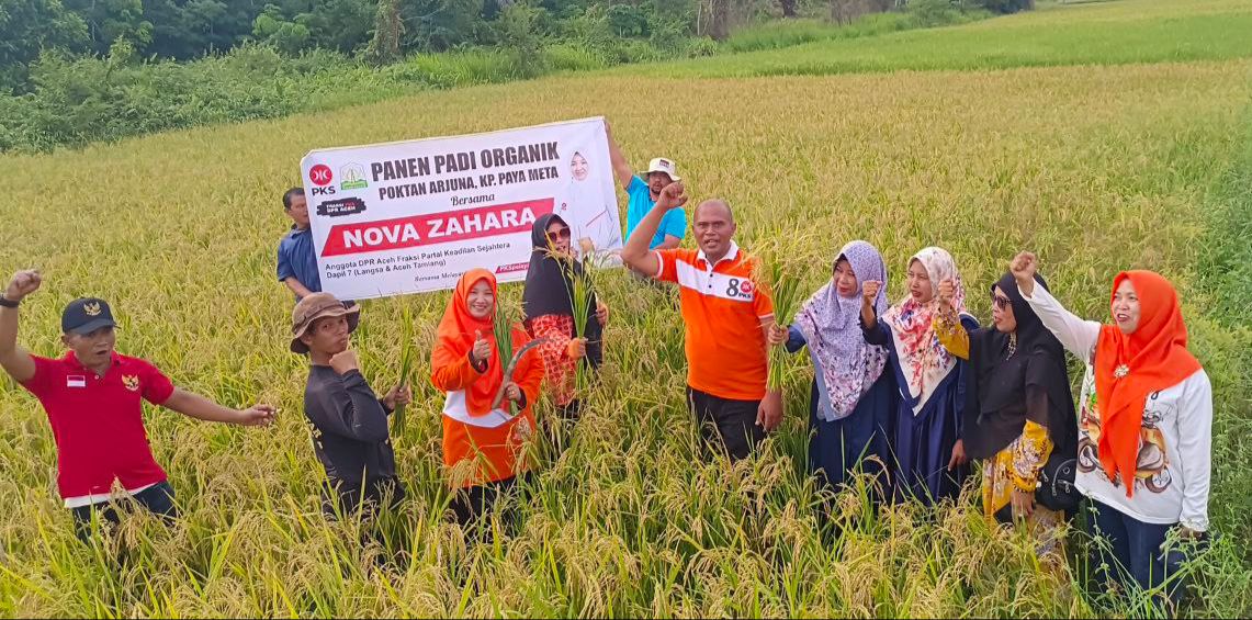 Nova Zahara Minta Pj Gubernur Dukung Pengembangan Padi Organik Nova Zahara Minta Pj Gubernur Dukung Pengembangan Padi Organik