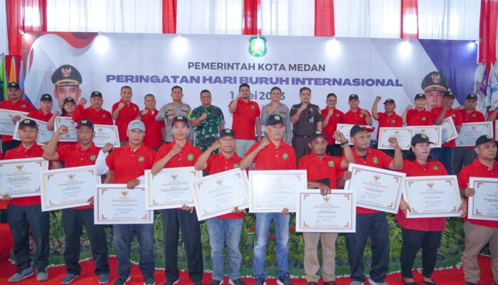 Di Peringatan May Day 2023, Bobby Nasution Ingin Perusahaan Cover 100% BPJS Kesehatan & Ketenagakerjaan Pekerjanya