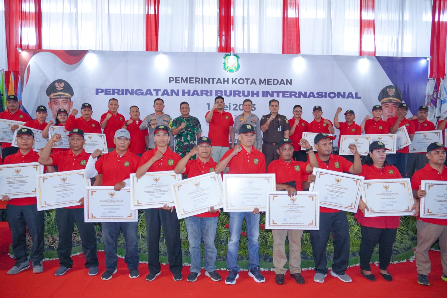 Di Peringatan May Day 2023, Bobby Nasution Ingin Perusahaan Cover 100% BPJS Kesehatan & Ketenagakerjaan Pekerjanya
