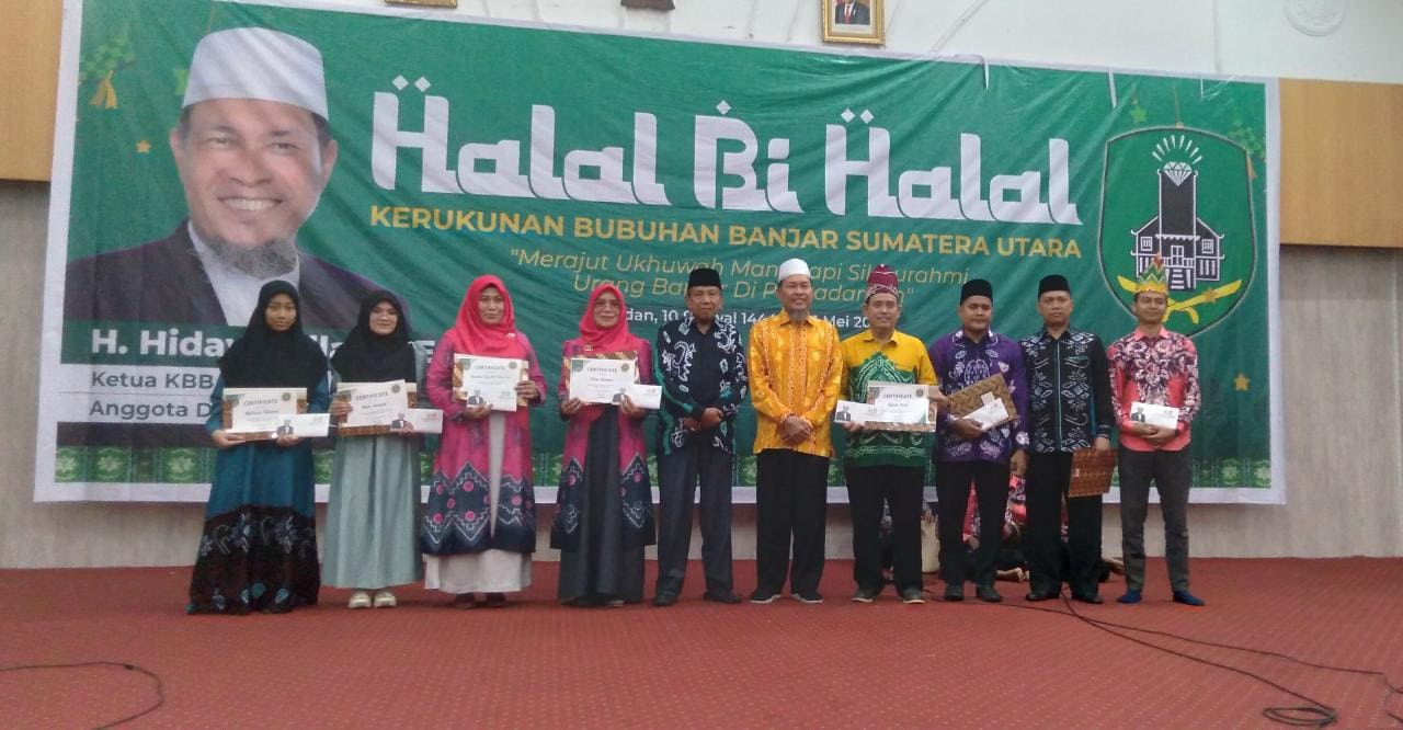 Kerukunan Bubuhan Banjar (KBB) Sumut Gelar Halal Bihalal