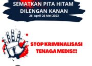 Seluruh Dokter Gunakan Pita Hitam Dilengan Kanan Selama Sebulan